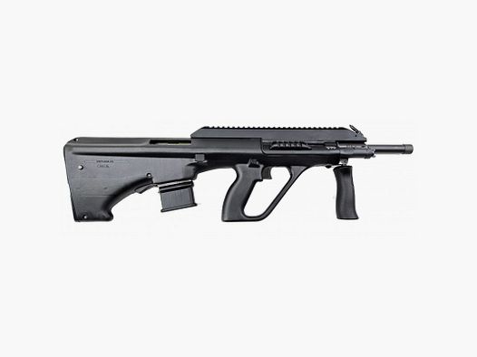 STEYR AUG A3 Z QCB LR 300 BLK LL 417 LONG RAIL 5/8X24