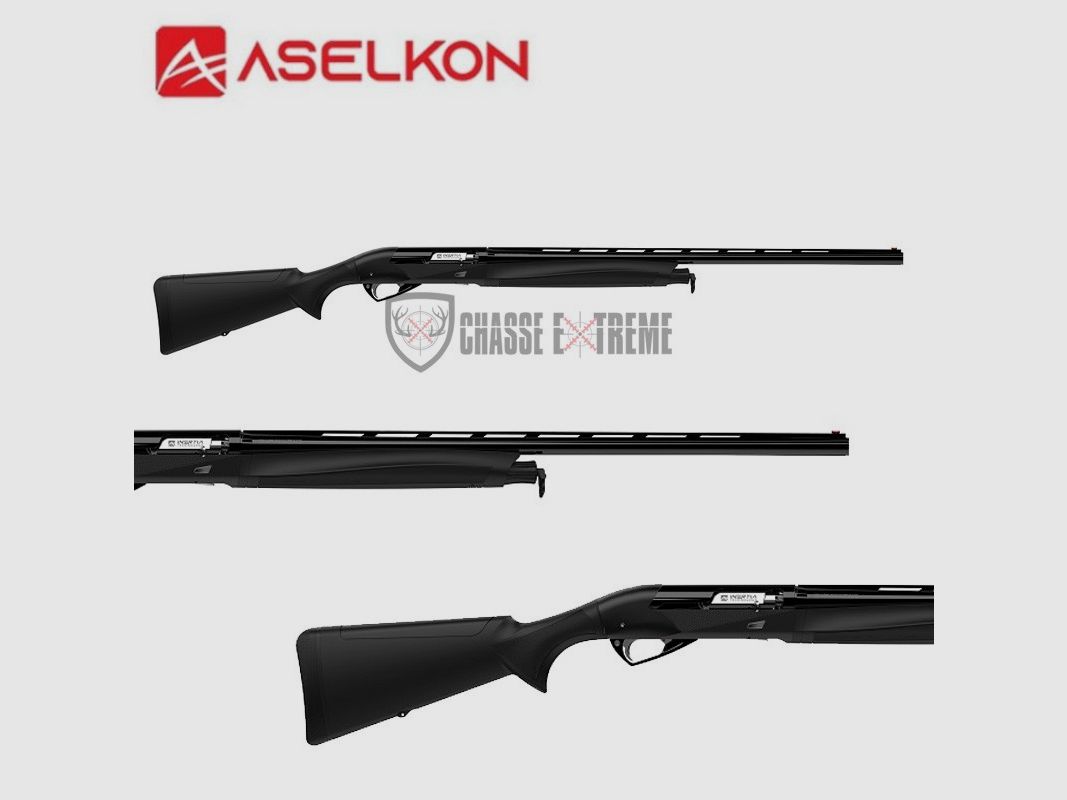 Flinte ASELKON Inter Mat Schwarz Kal. 12/76 71cm