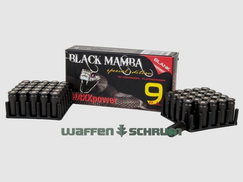 Black Mamba Knallpatrone 9mmP.A.K.