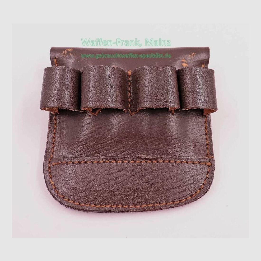 Manufacturer unknown leather cartridge case