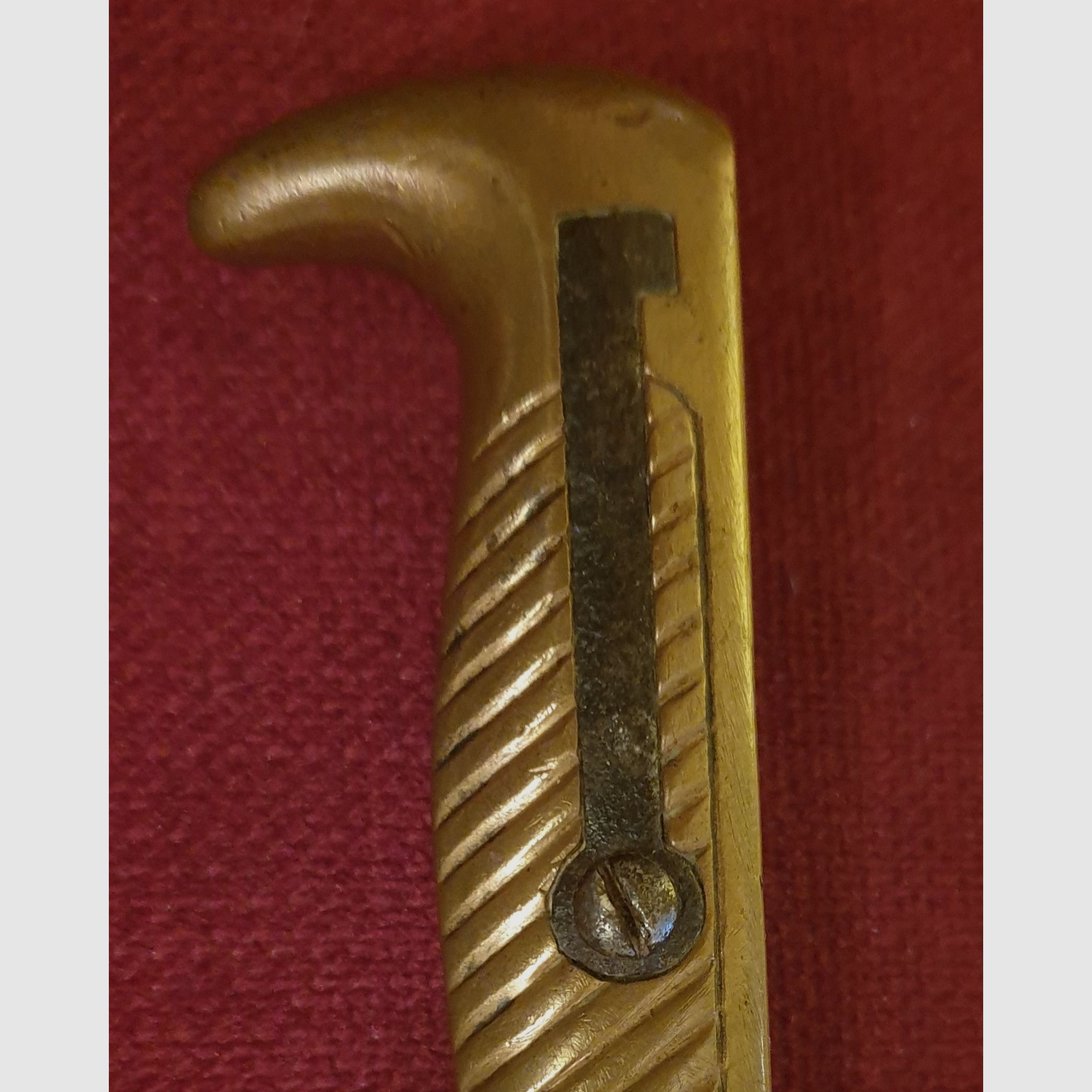 Baïonnette M 1871 complète avec étui en cuir