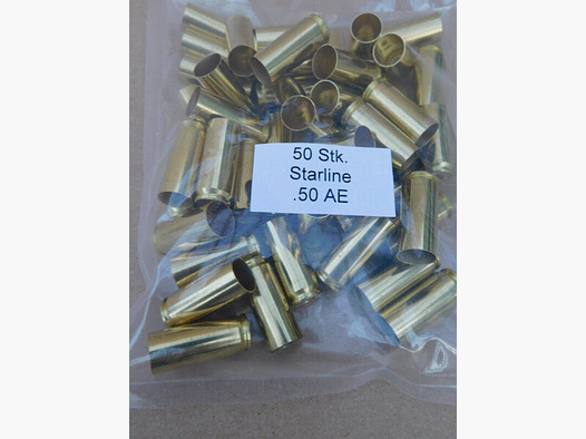 .50 AE Boxer-Hülsen Starline 50 Stk.