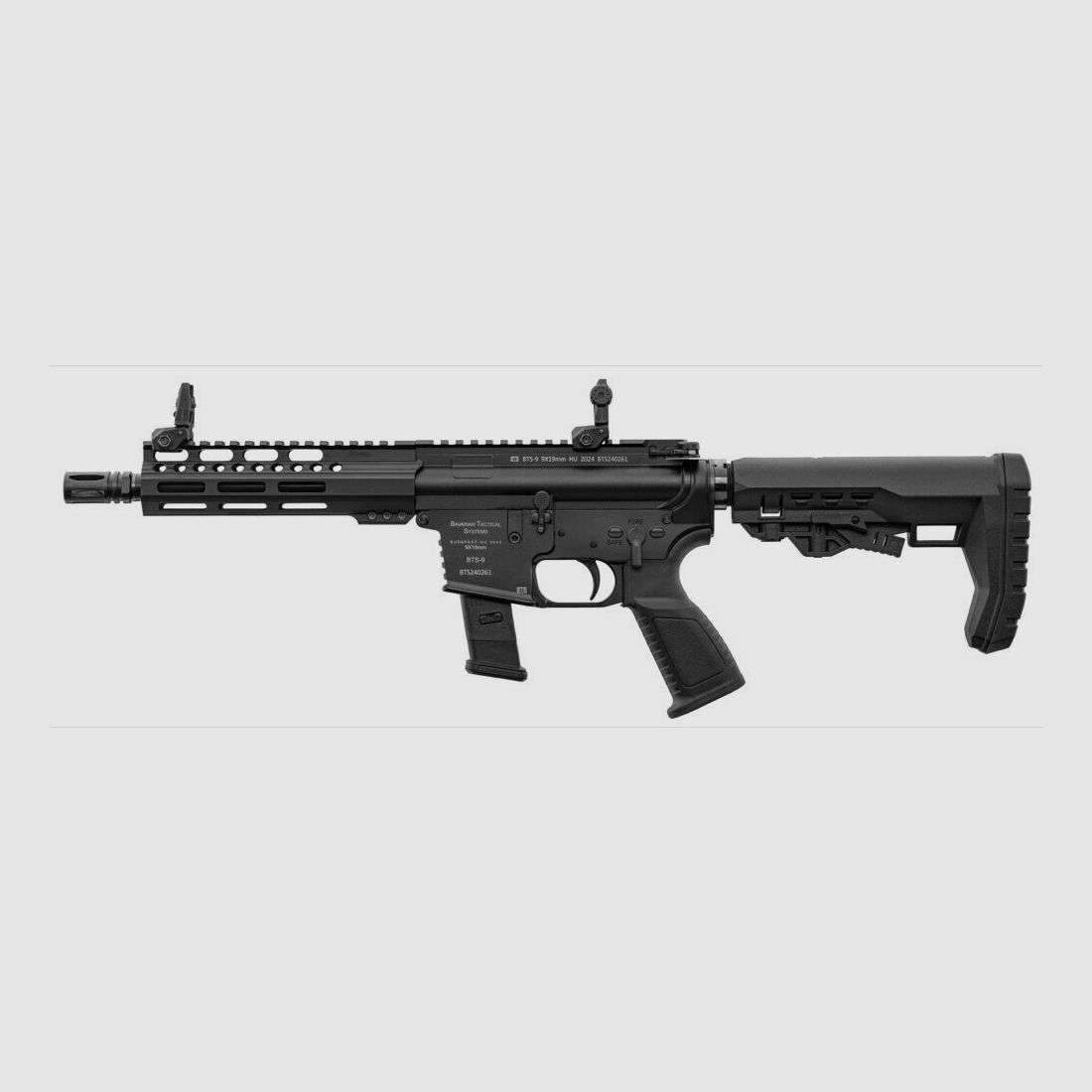 AR9 Bavarian Tactical BTS9 8.3″ calibre 9×19, image 3 sur 8