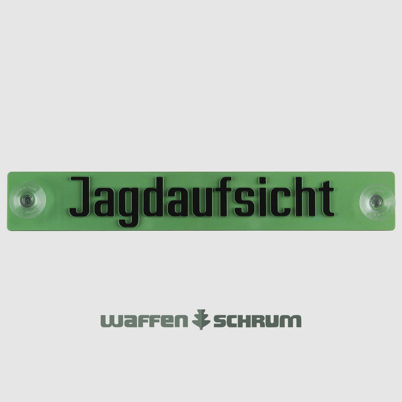 Fritzmann Hinweisschild - Jagdaufsicht