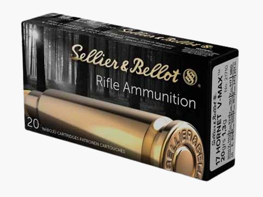 Sellier & Bellot .17Hornet V-Max 1,3g - 20gr.
