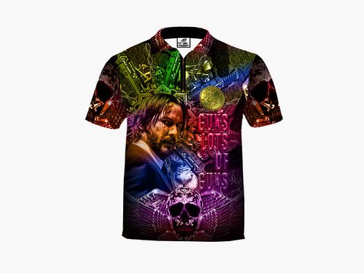 DED John Wick T-shirt, size: 9XL, Clothes type: Regular (Men)