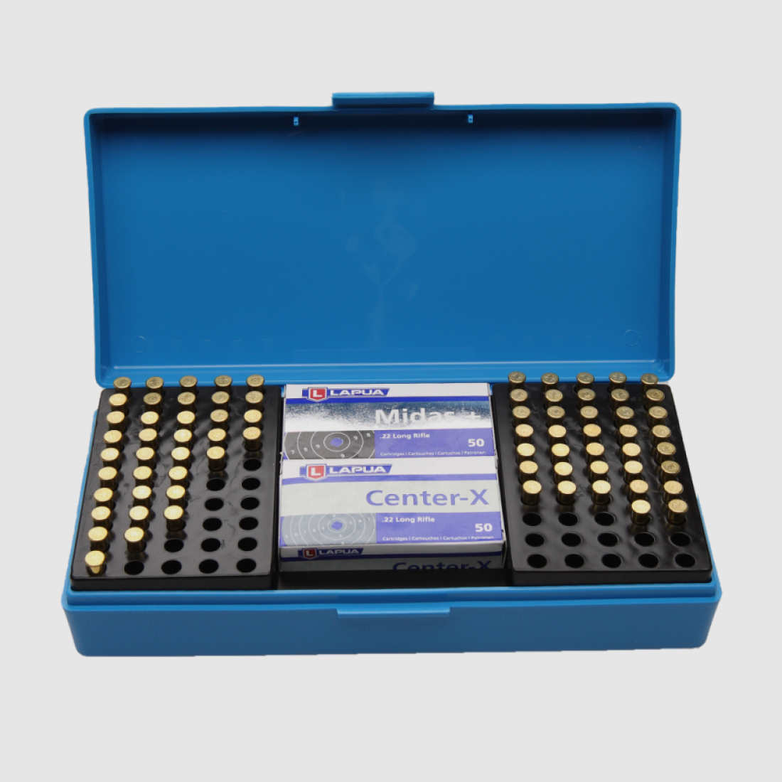 boîte à munitions ahg 269 pour 100 cartouches de munition .22 LR