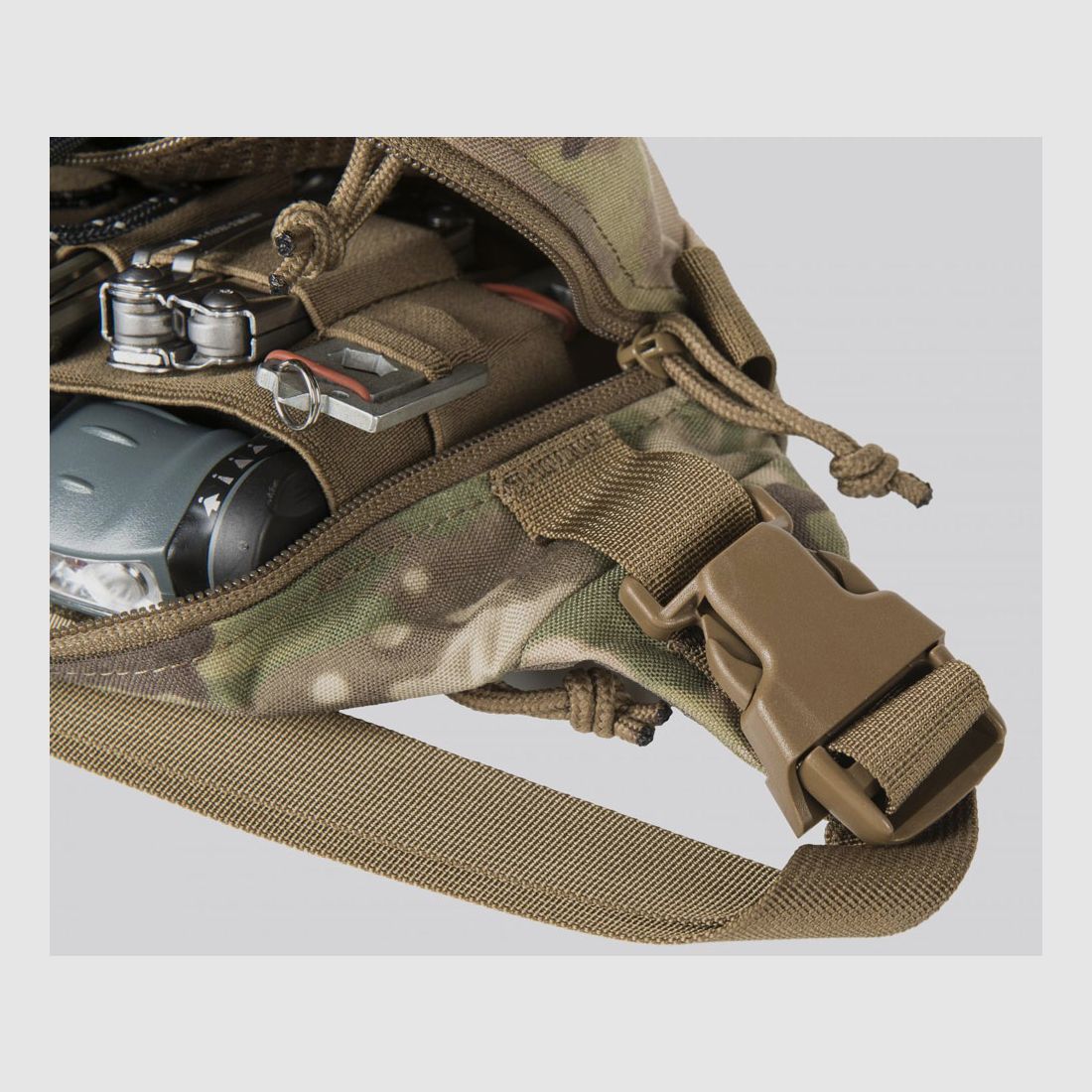 HELIKON-TEX HÜFTTASCHE BANDICOOT® WAISTPACK SCHWARZ-SHADOW GREY