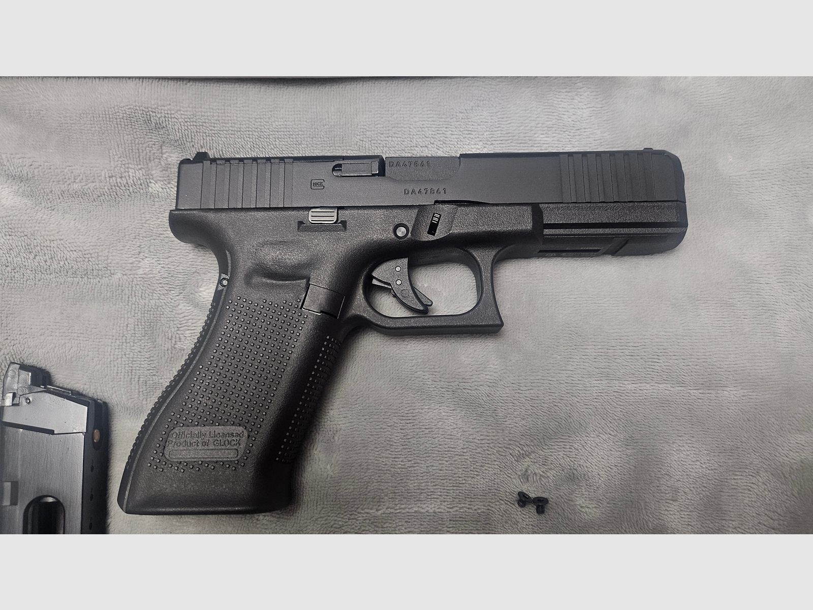 Glock 17 Gen5 MOS Co2-Pistole Kaliber 4,5 mm Stahl BB Blowback