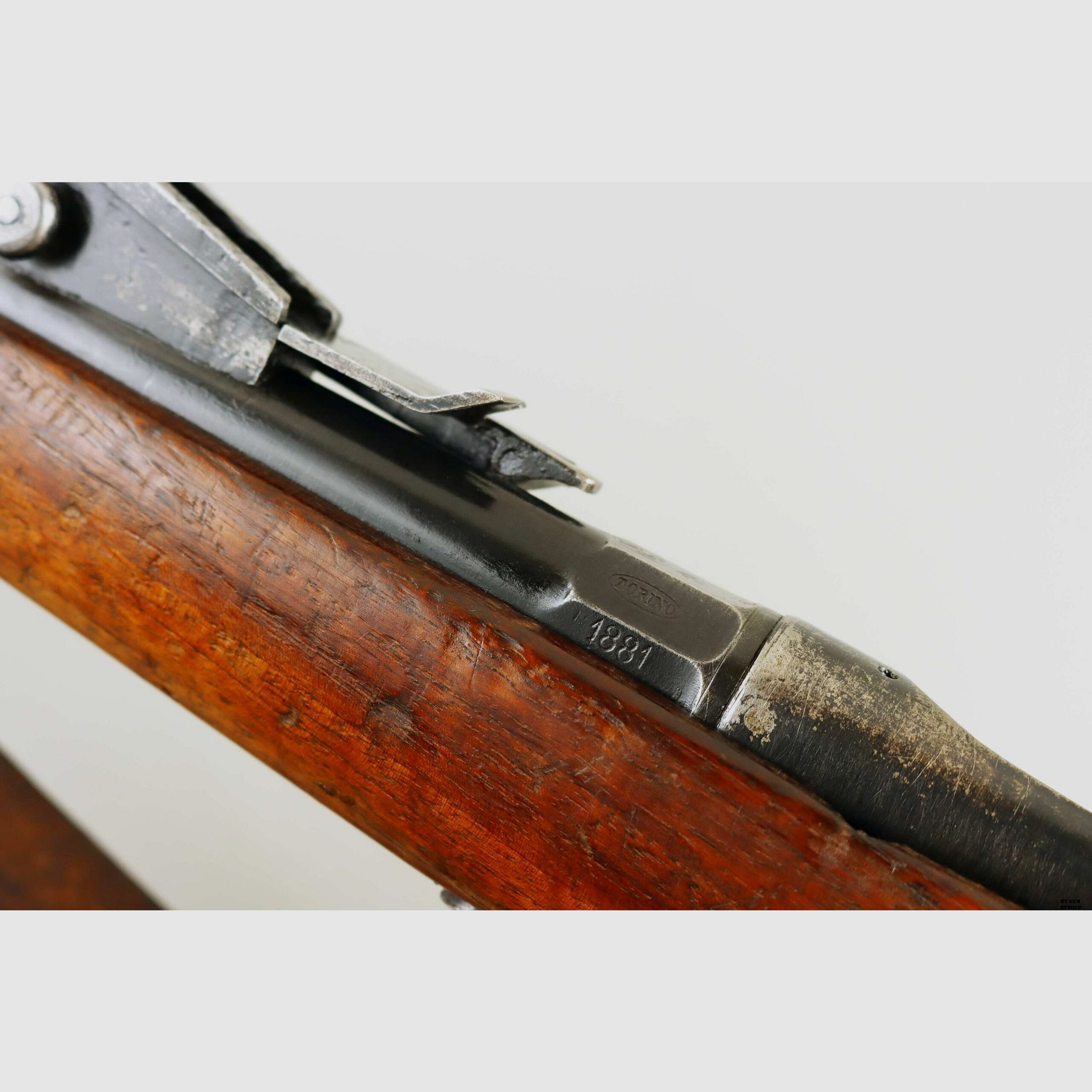 ANTIQUE RIFLE VETTERLI VITALI MOD. 1870/87/16 CAL. 6.5×52 MATR. BE7805, image 6 of 18