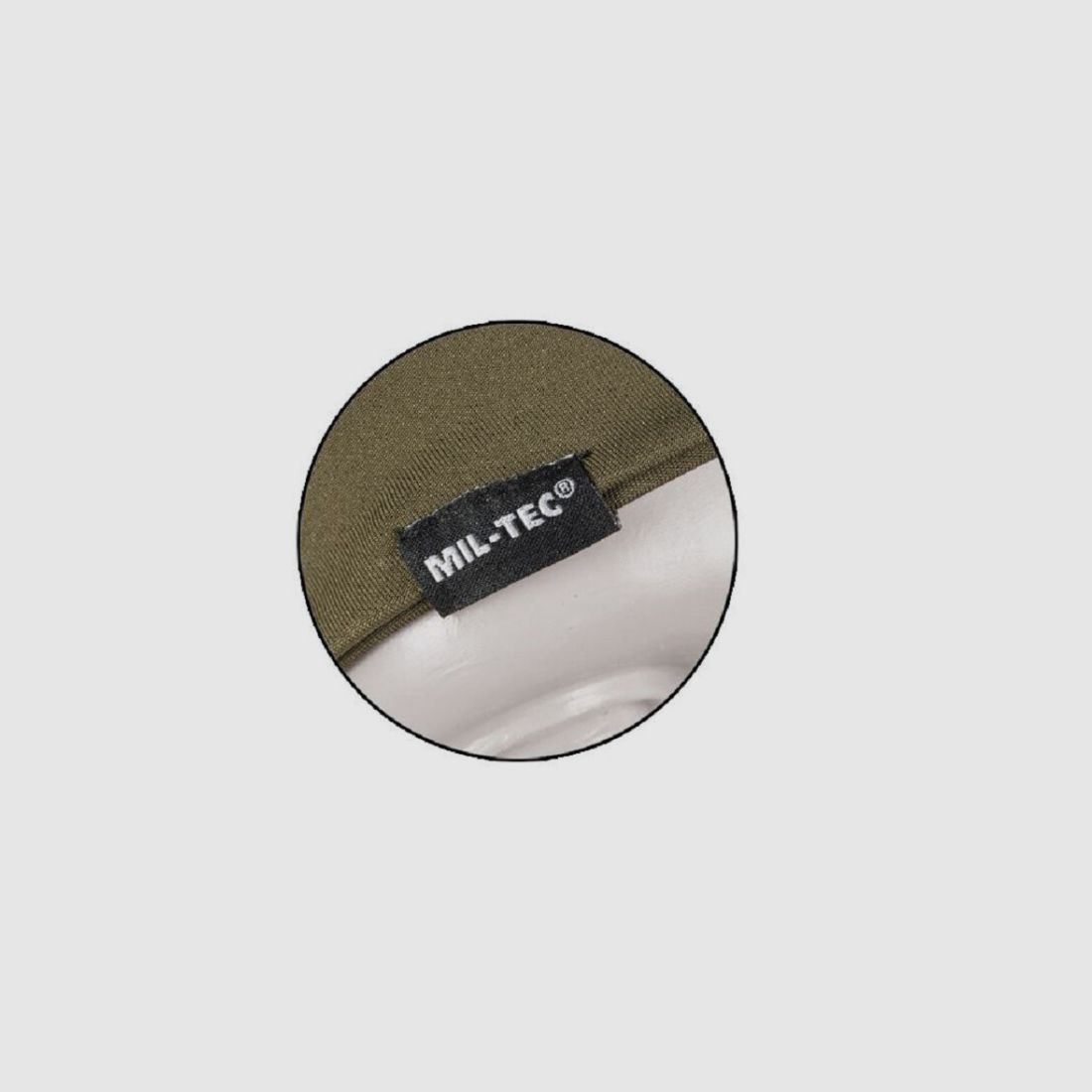 Elastic Cap Fleece Olive, image 2 of 2