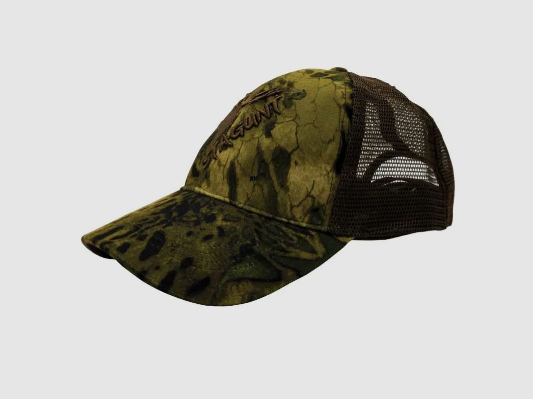 Casquette STAGUNT brodée polyester camo Wild Cap kaki, image 9 sur 14