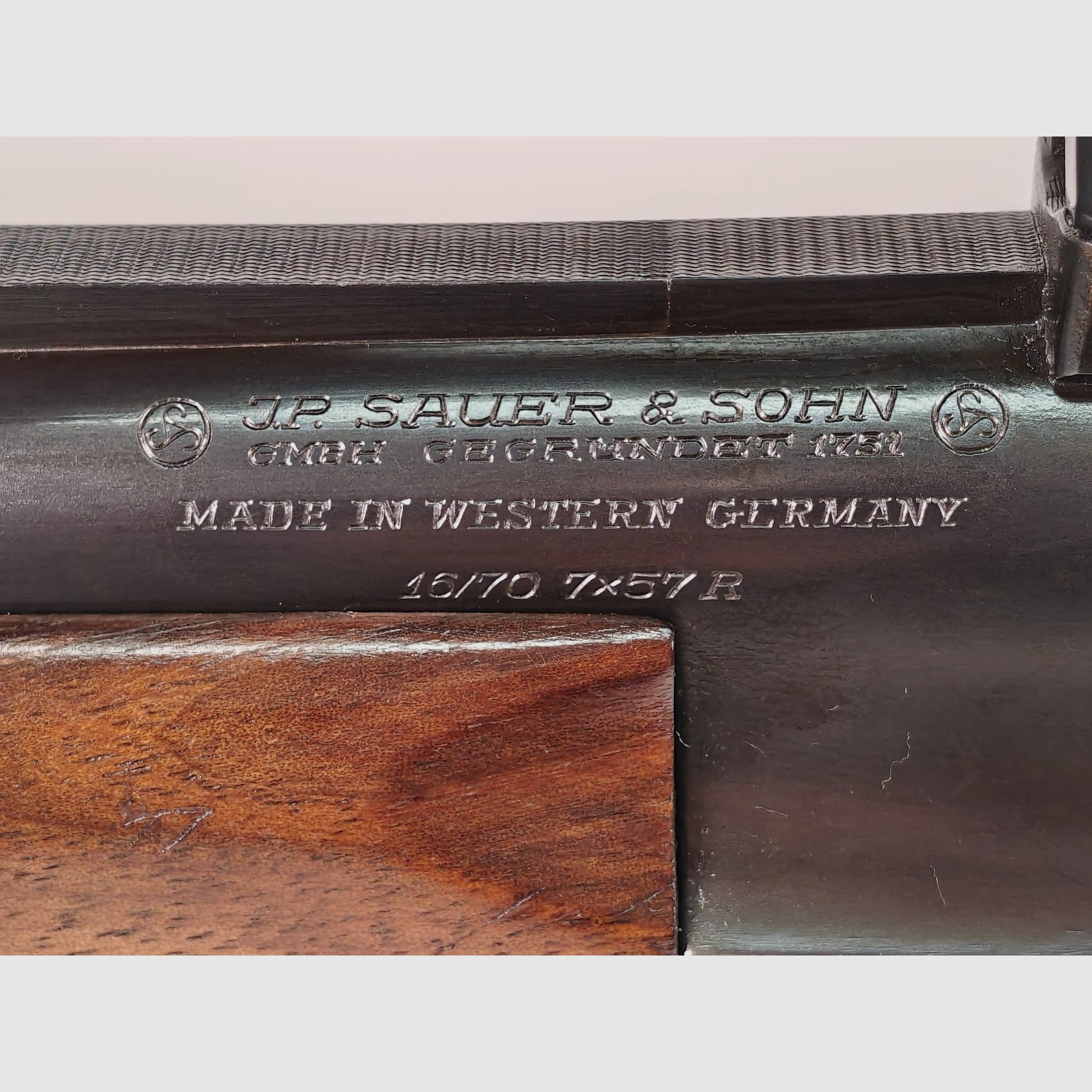 Sauer & Sohn Mod. 54 7x57R & 16/70 incl. Zeiss Diatal-Z 6x42, immagine 8 di 9