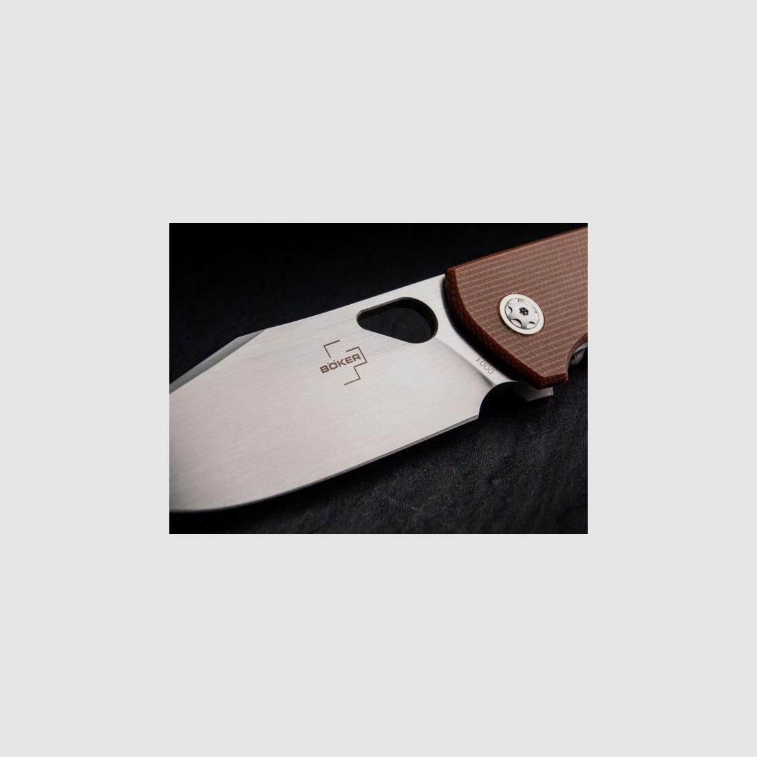 Böker Plus F3.5 Micarta grün Taschenmesser, Bild 5 von 12