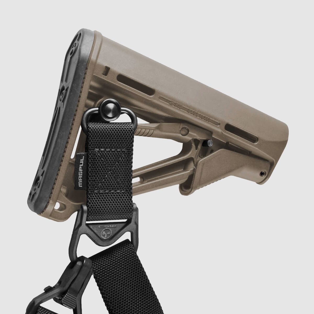 MAGPUL CTR Carbine Stock MIL-SPEC FDE, Bild 3 von 4