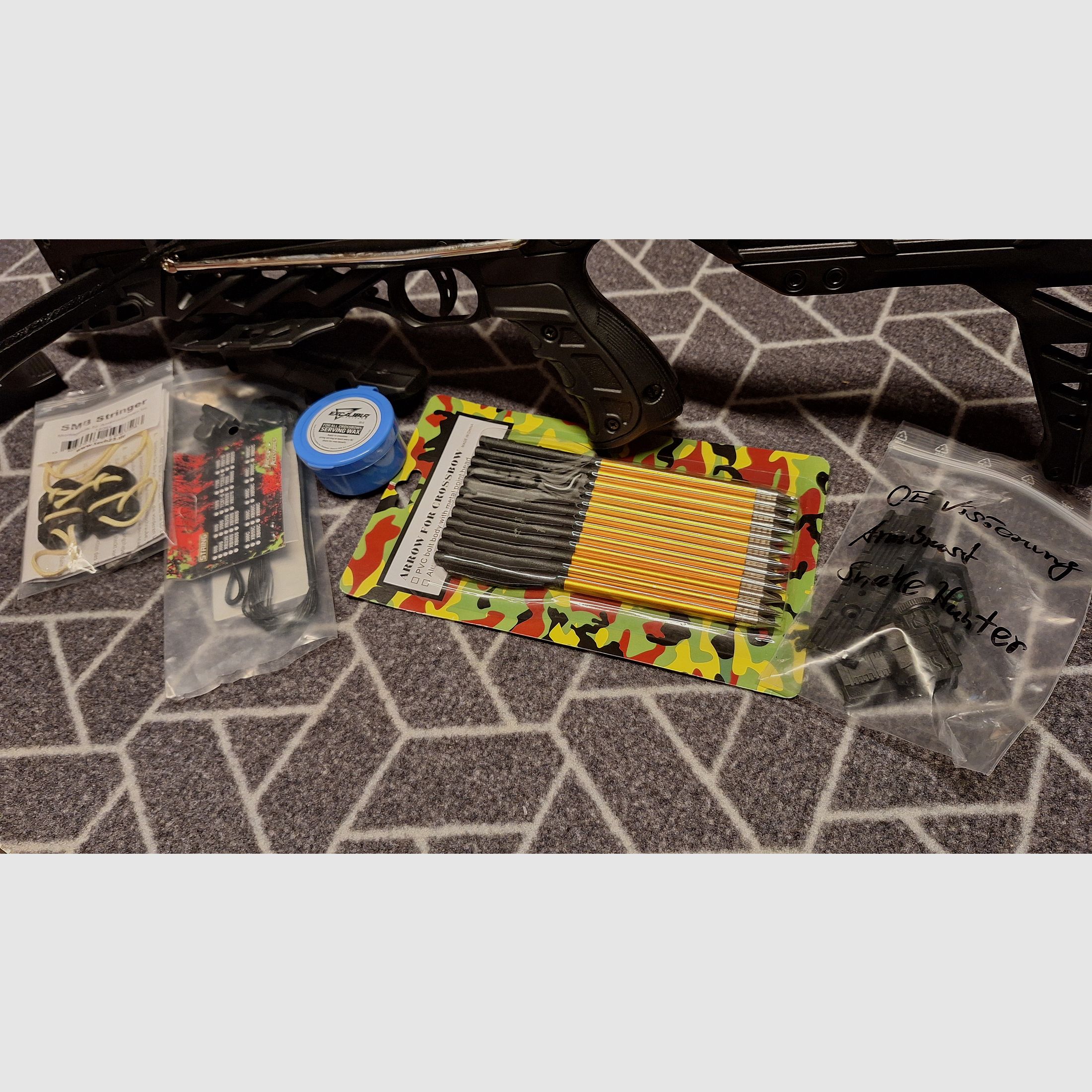 Pistolen-Kruisboog "Snake Hunter" 7Schuß magazijn/Red Dot/tas-NEU!