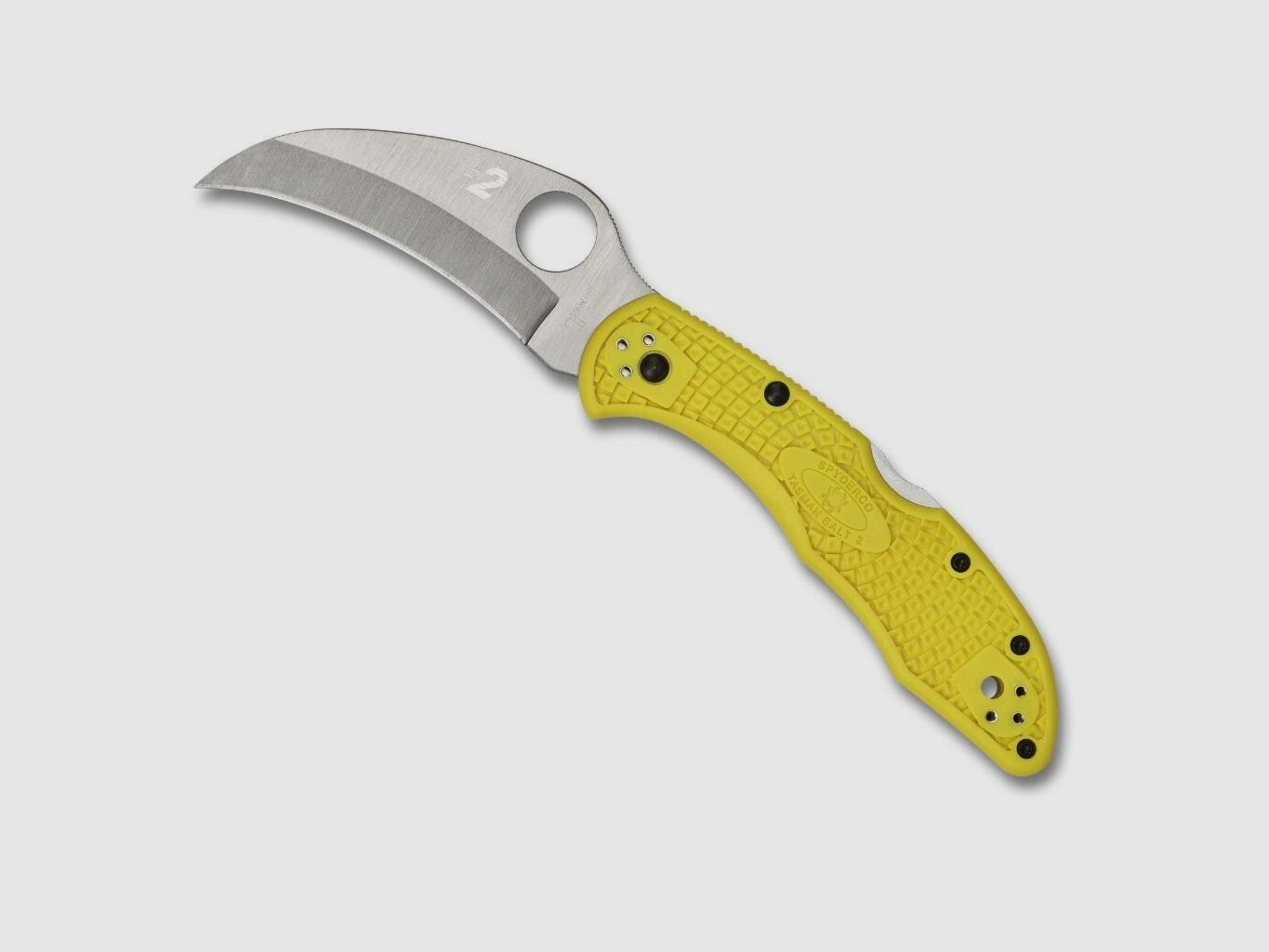 Couteau Spyderco Tasman Salt 2 Jaune Lisse, image 1 sur 3