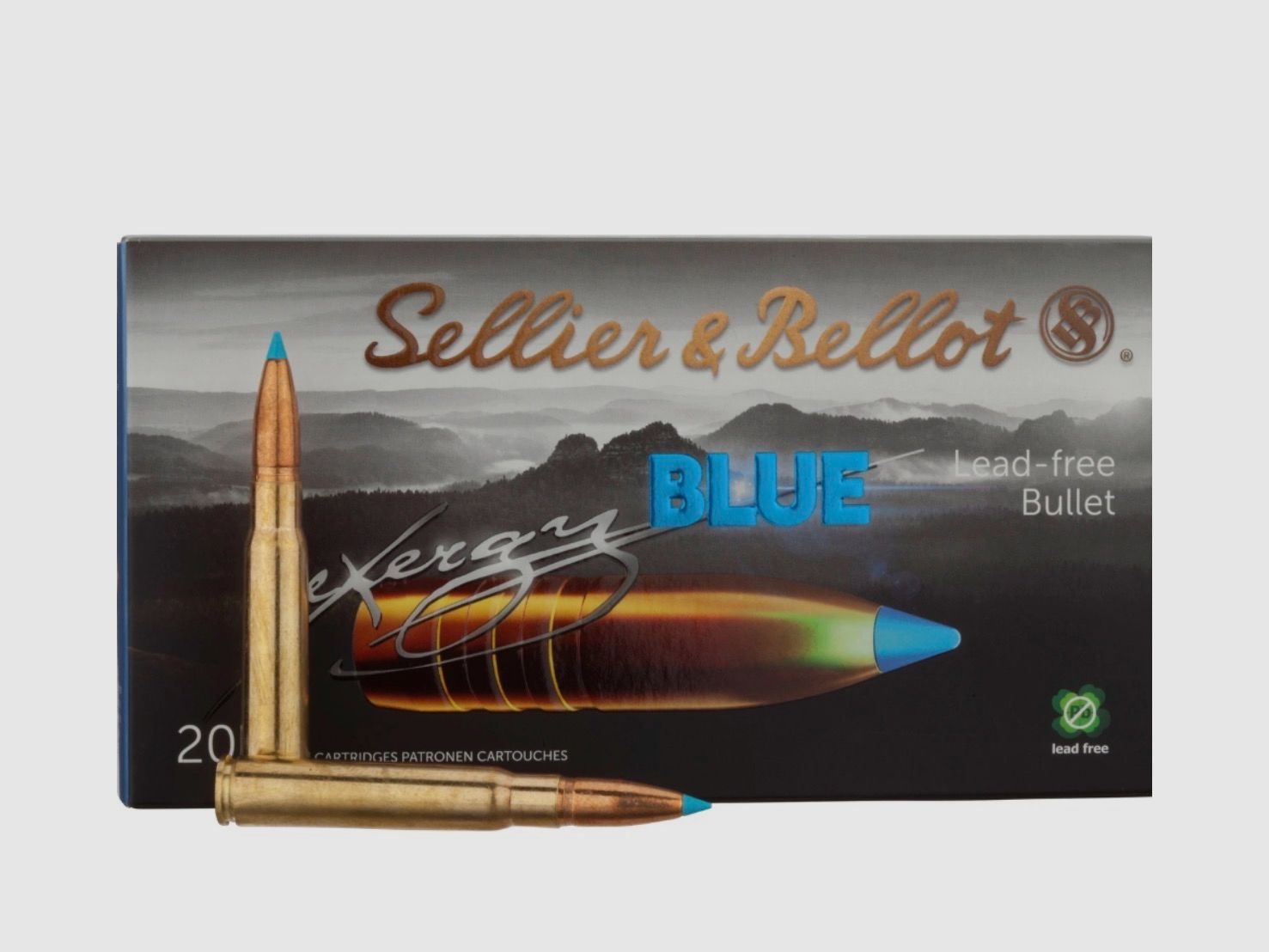 Sellier & Bellot 8x57 IS tipped eXergy blue 11,7g/180grs