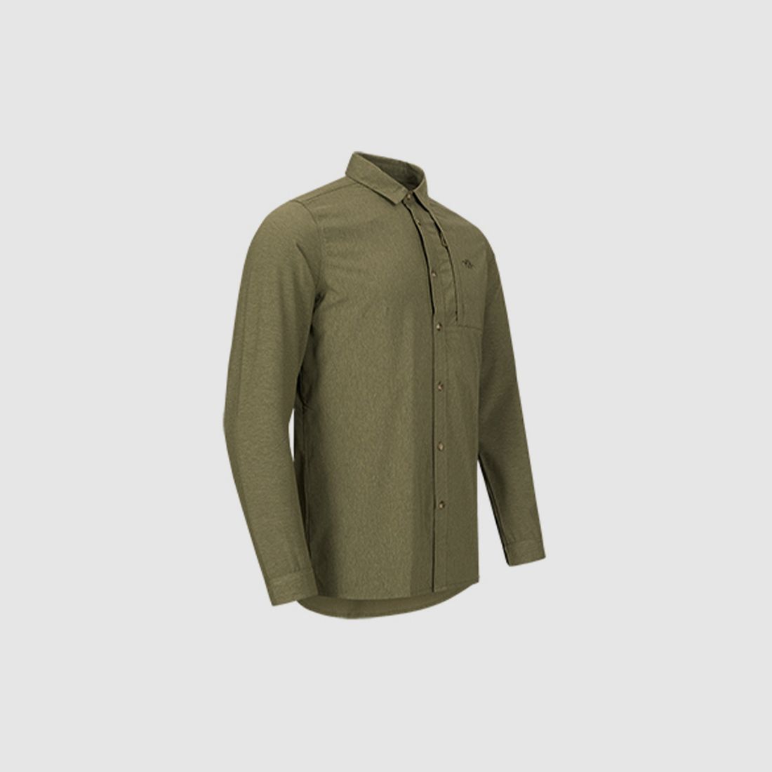 Blaser Men's TT Shirt 20 thyme mélange, afbeelding 3 van 3