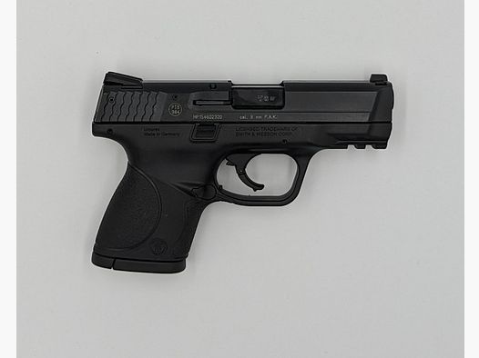Schreckschusspistole  Smith & Wesson M&P9c, Hersteller Umarex, neu und ungebraucht mit zwei 12 Schuss Magazine  Kaliber: 9 mm P.A.K. 
