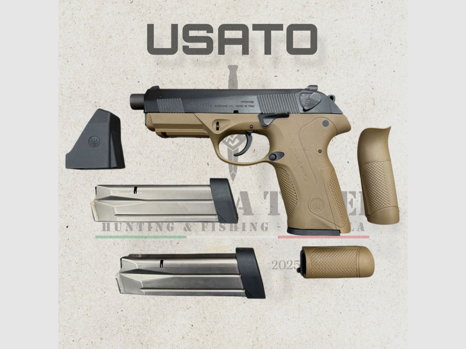USATO – PISTOLA – BERETTA MOD. PX4 STORM SPECIAL DUTY cal. 45 ACP, immagine 3 di 5