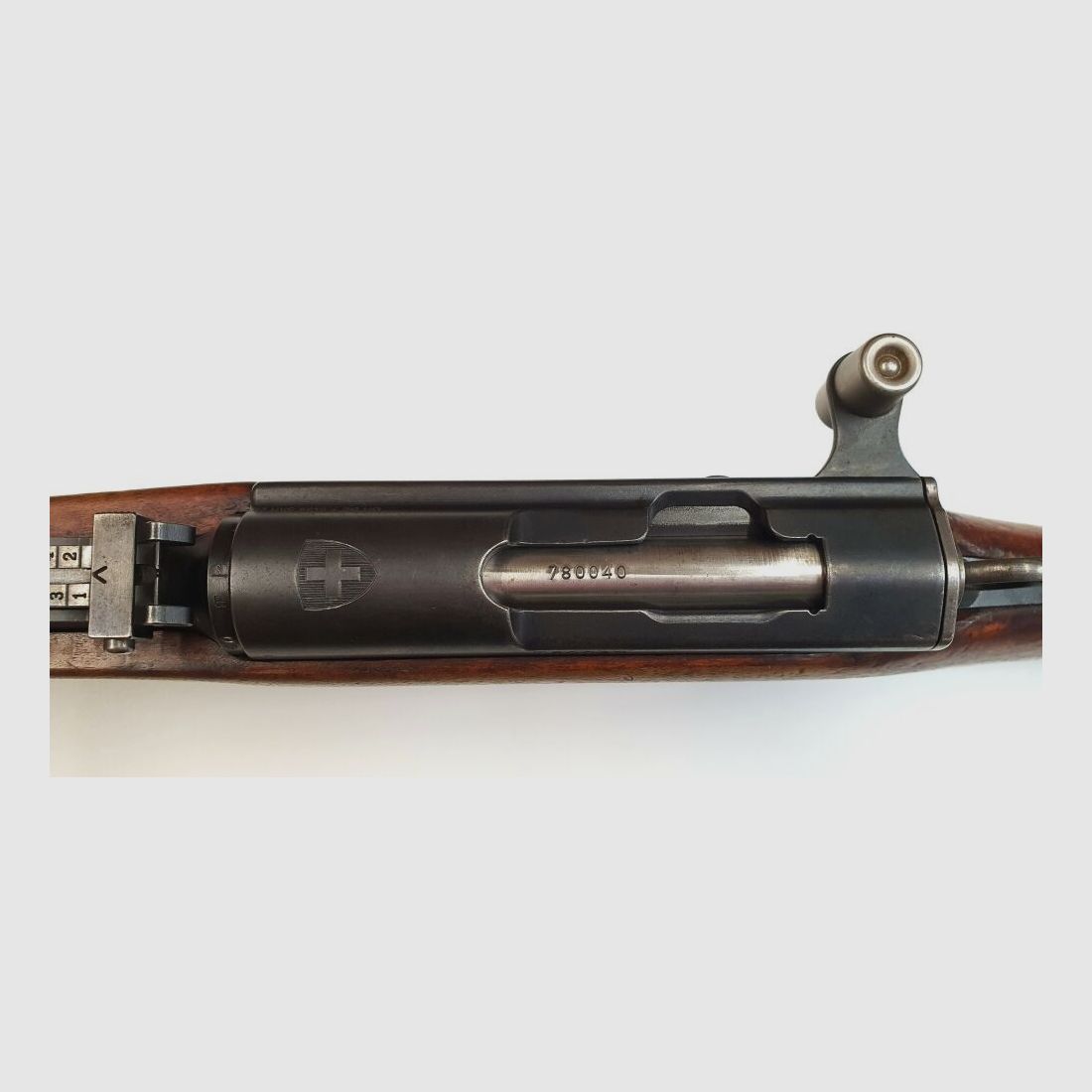 Bern Weapons Factory Repeating Rifle Bern Weapons Factory Swiss K31 Caliber 7.5x55 Swiss completely matching numbers + Hämmerli