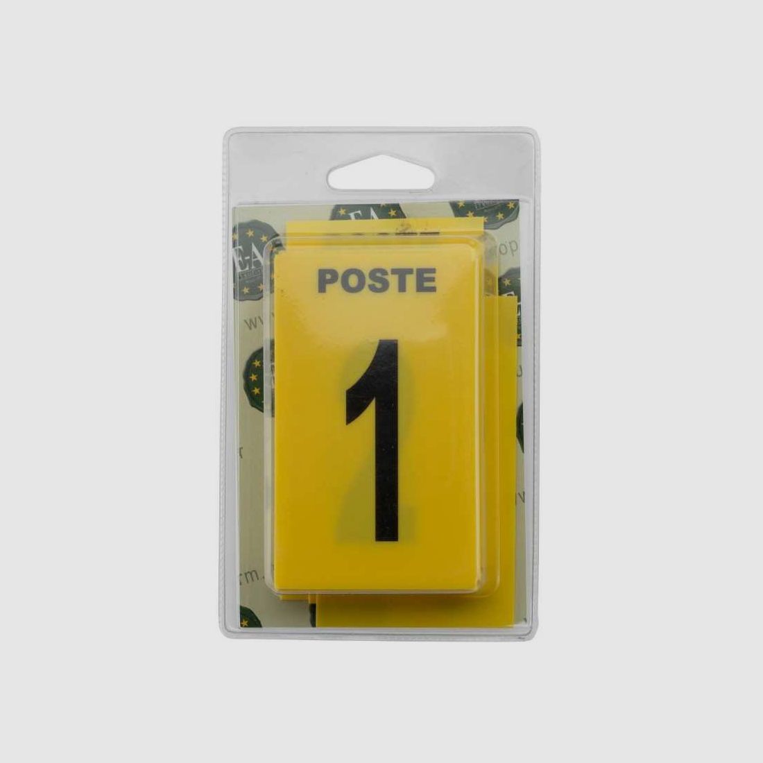 Set aus 27 Jagdposten-Plaketten - Rot, Bild 6 von 6