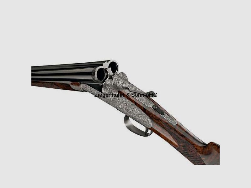 Capra e Figlio, Fucile a doppia canna