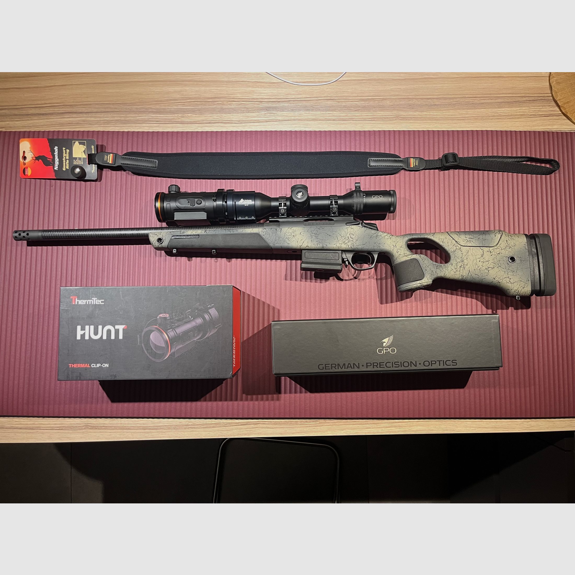NACHTJAGD - Bergara B 14 Thumbhole Carbon .308 Win. - SET