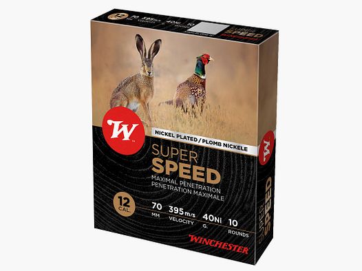 Winchester Super Speed .12/70 40g #2 (3,7mm) 10 cartucce