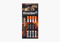 Zink Feuerwerk Mission 22 Sortiment 22-teilig 15 mm