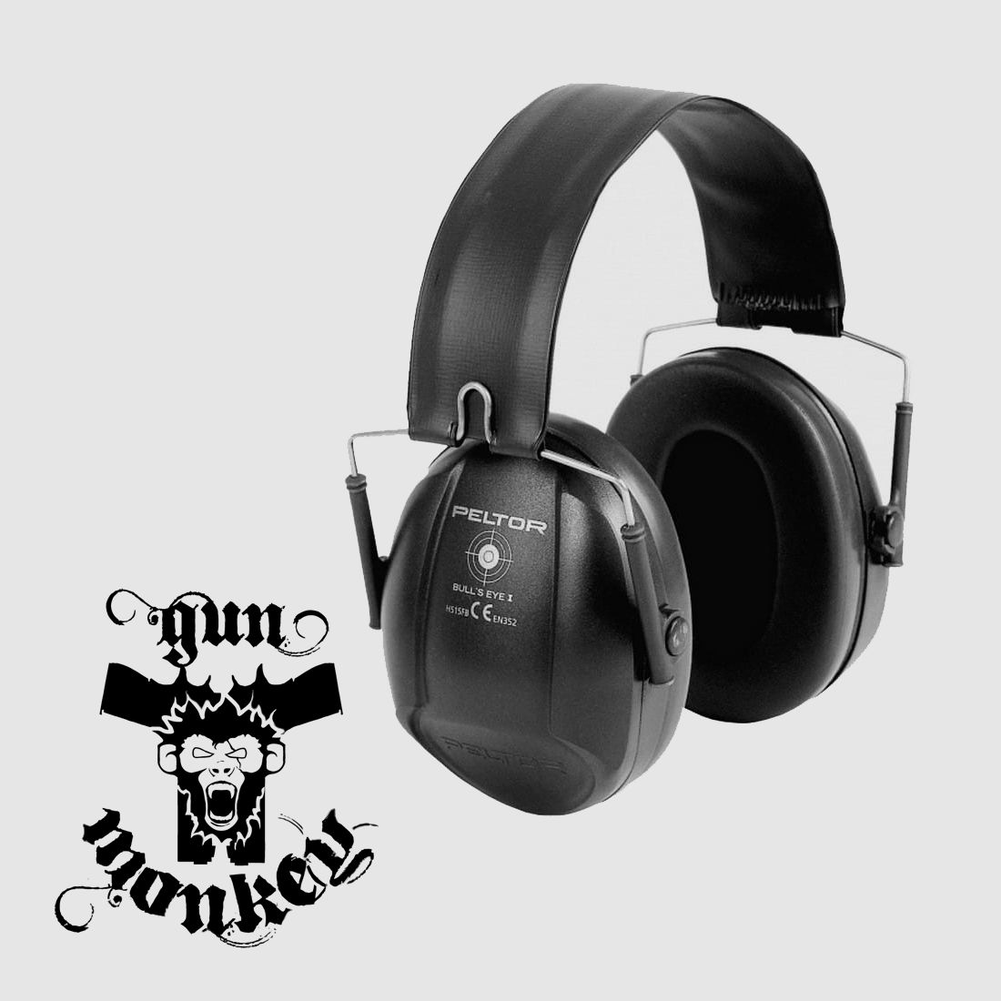 Peltor Bull's Eye I hearing protectors black (H515FB-516-SV)
