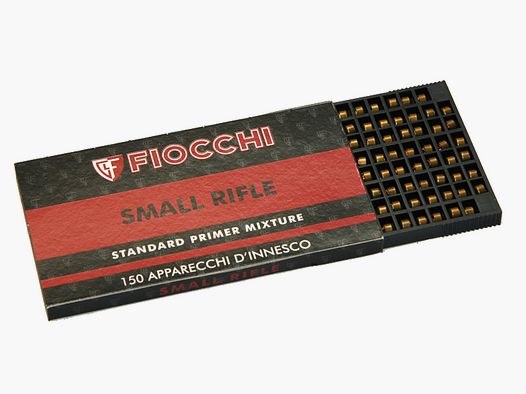 FIOCCHI BOXER Zündhütchen Small Rifle S.R. 150St. 4,45MM 150 Zünder ähnl. Geco 4157 CCI 400 Federal