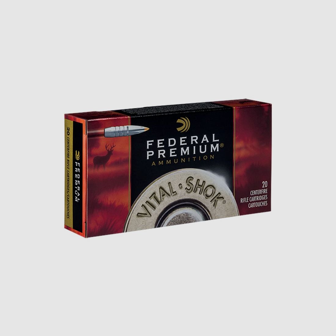 Federal Premium Trophy Bonded Tip .300 Win. Mag. 180GR 20 cartucce