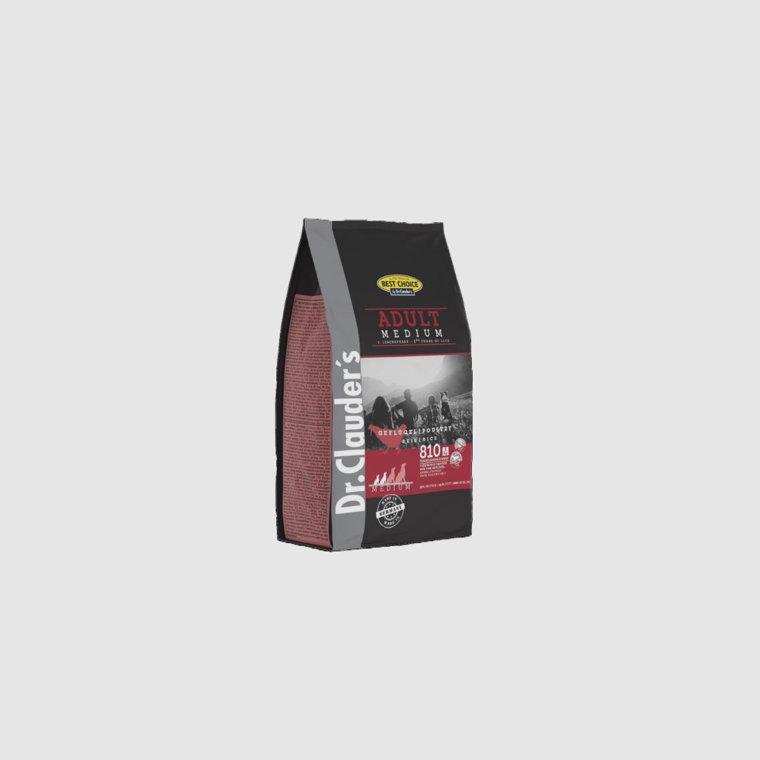 Dr.Clauder´s Hunde Trockenfutter Best Choice Adult Medium 4kg