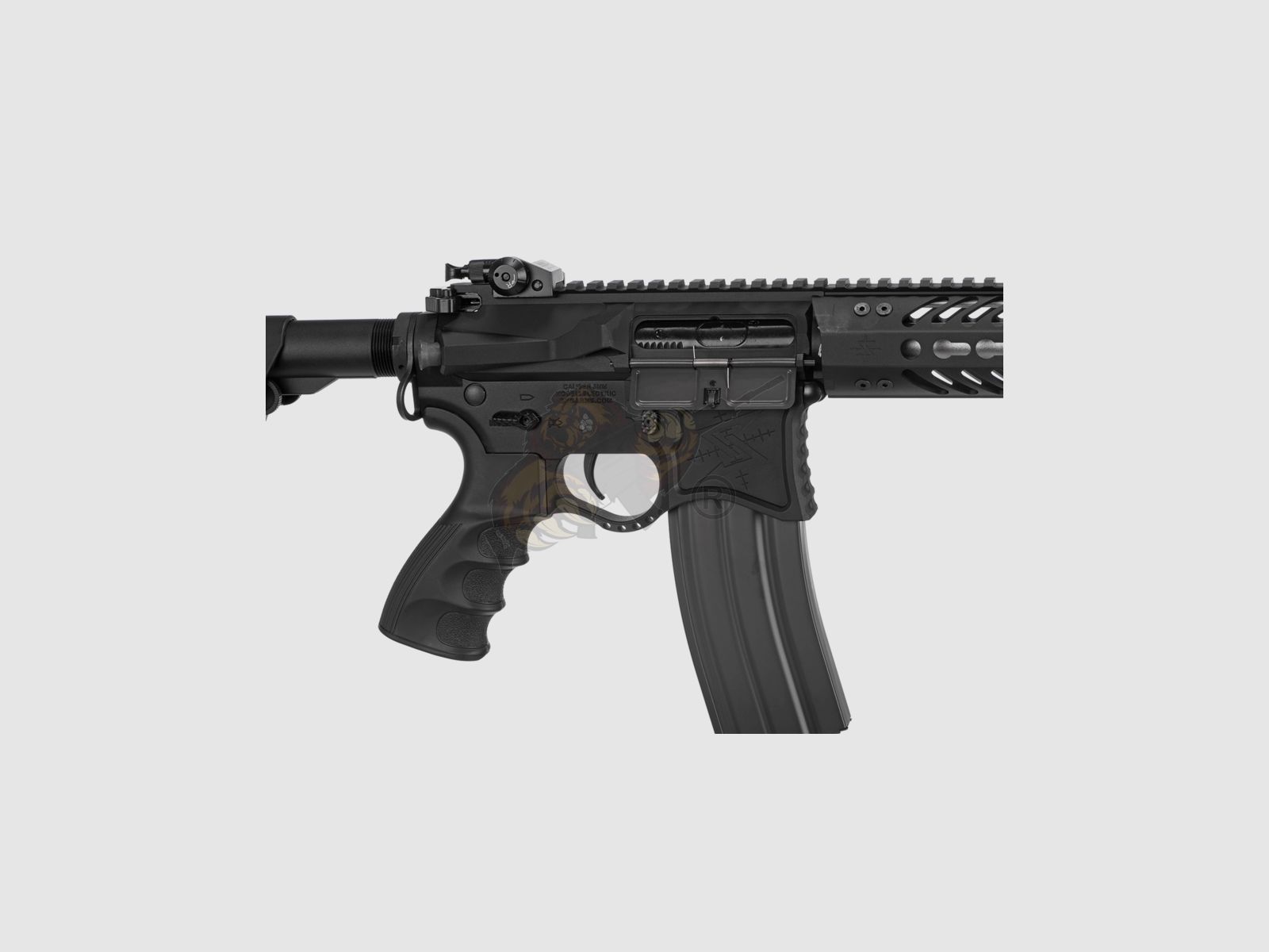 G&G Seekins Precision AR15 SBR8 Schwarz Airsoft S-AEG frei ab 18