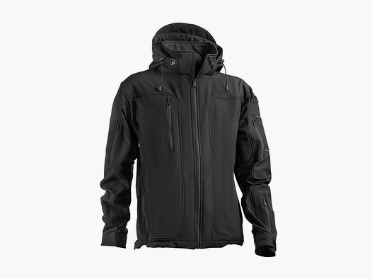 NERG OPENLAND TACTICAL – KURTKA LIGHT SOFTSHELL “DELTA” Czarna