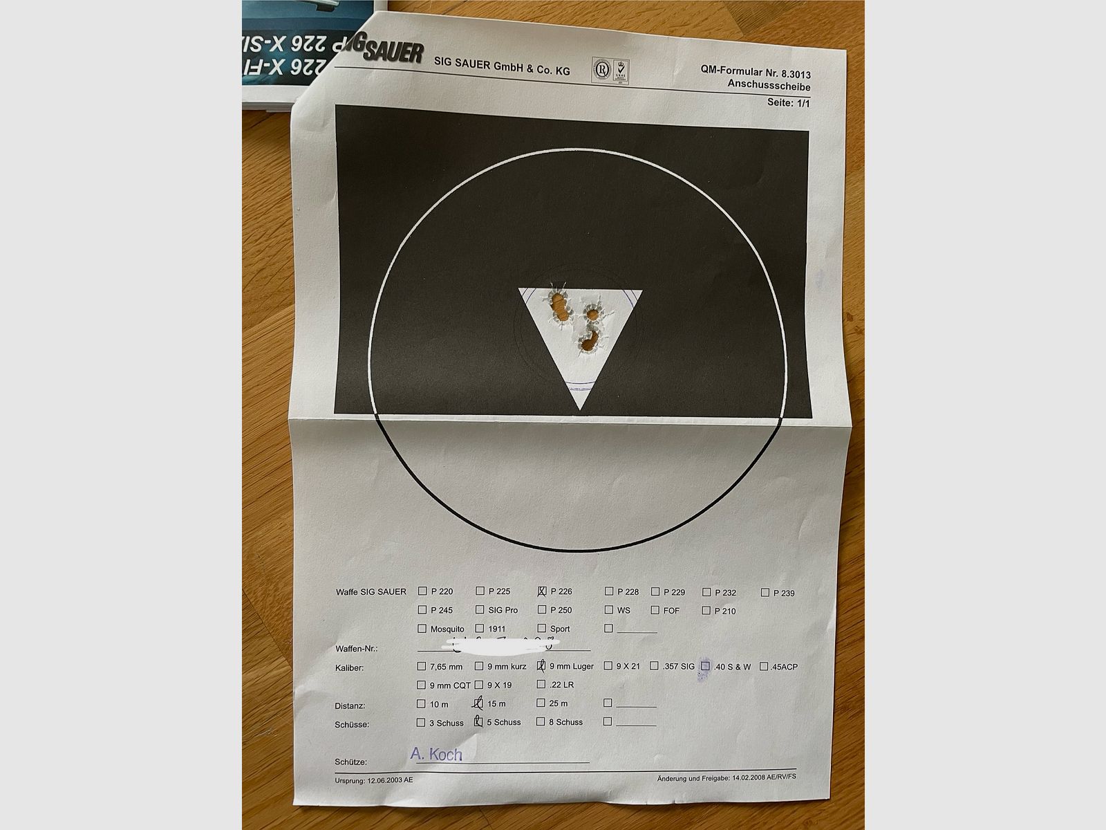 Sig Sauer X FIVE Short & Smart 4,4“ 9mm