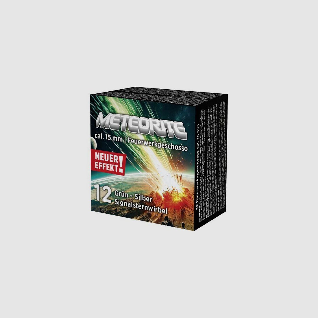 Umarex Umarex Signalsternwirbel Meteorite grün 15 mm 12er Schachtel