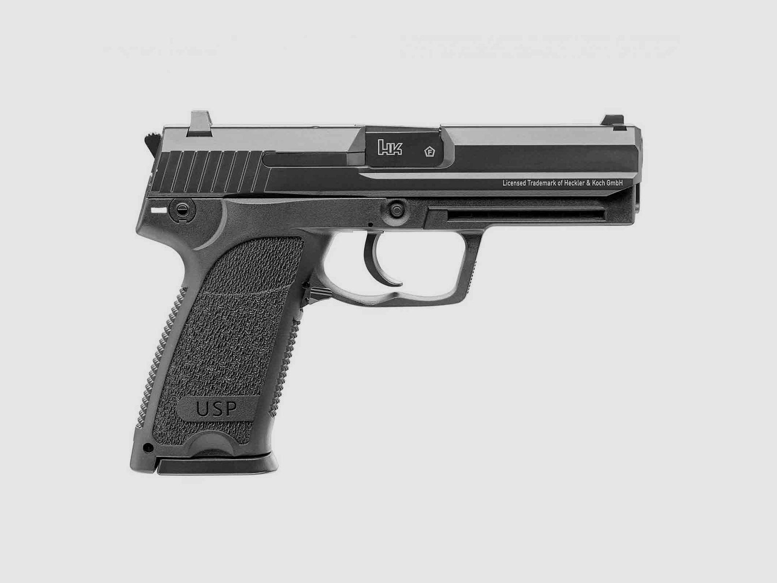 Kofferset Heckler & Koch USP 4,5 mm BB Co2-Pistole mit Blowback (P18)