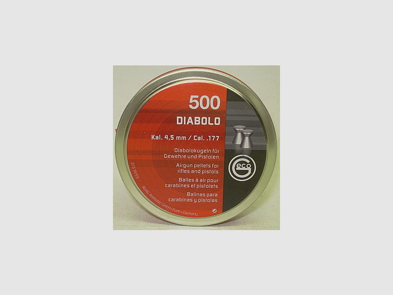 Geco Flachkopf - 4,50mm/0,45g (a500)