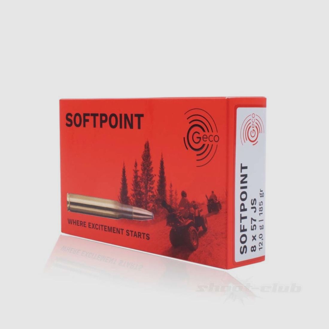 Geco Softpoint TM 185grs 20pcs