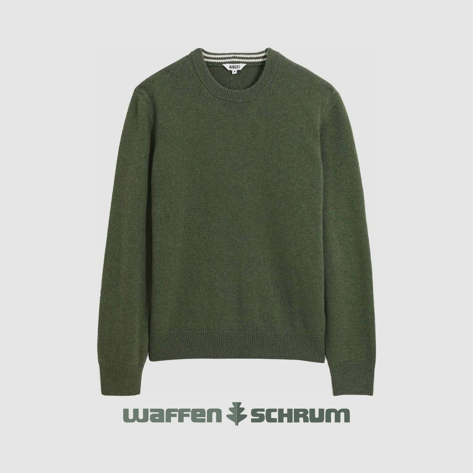 Aigle Pullover Rundhals Sage Green