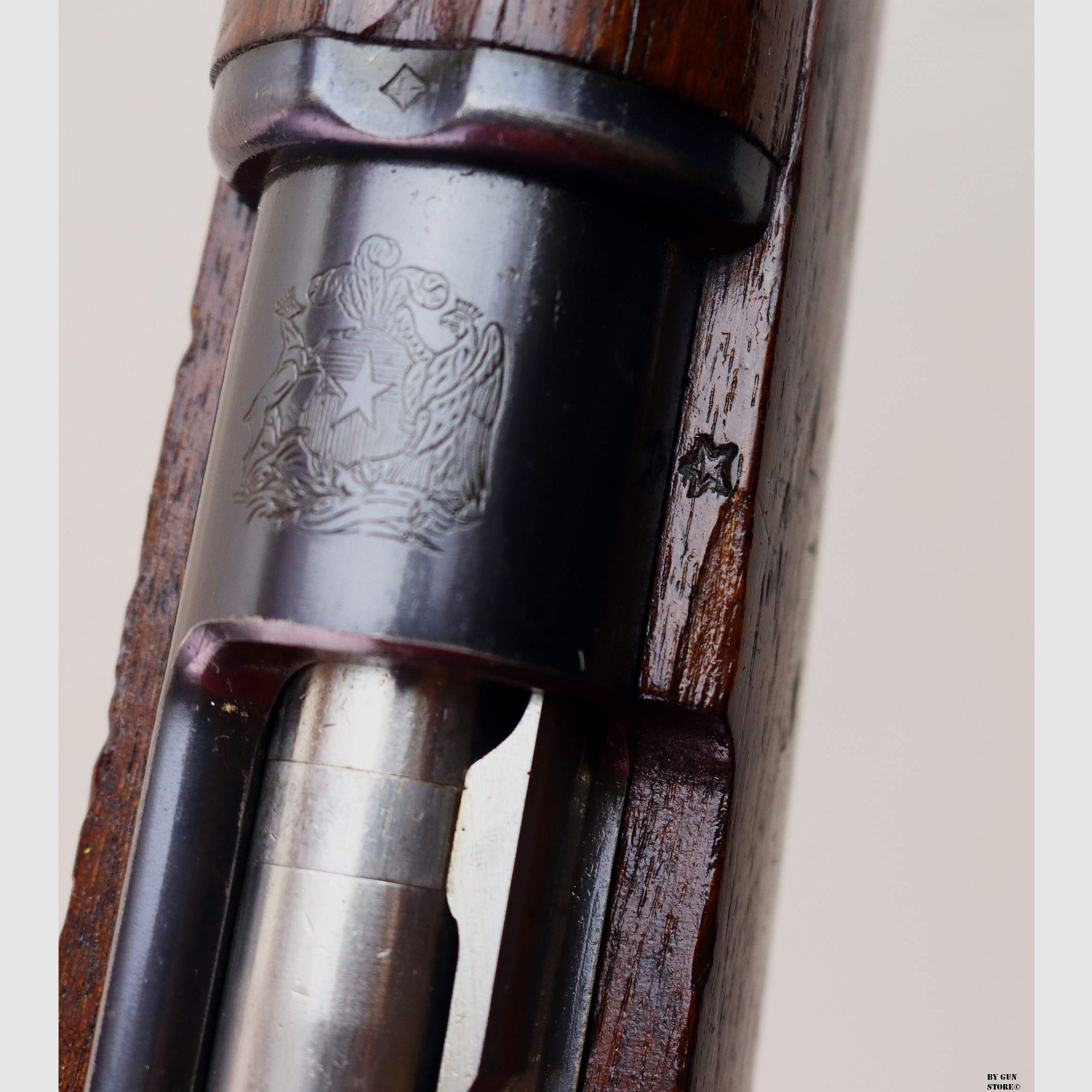 Karabin DWM mod. Mauser Chileno Modelo 1895 kal. 7×57 matr. K1746, zdjęcie 13 z 17