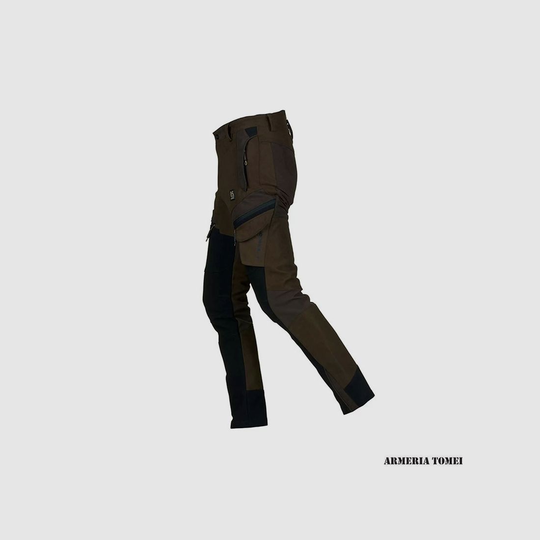 PANTS – MEN – UNIVERSAL HUNTING MICROFIBER U-TEX GREEN/BLACK, image 1 of 4