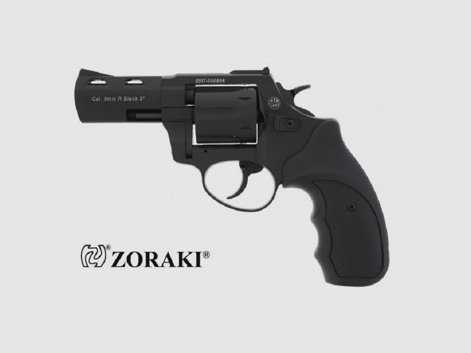 ESC Zoraki R2 3'' zwart 9mm RK (Premium) gas- & signaalwapens