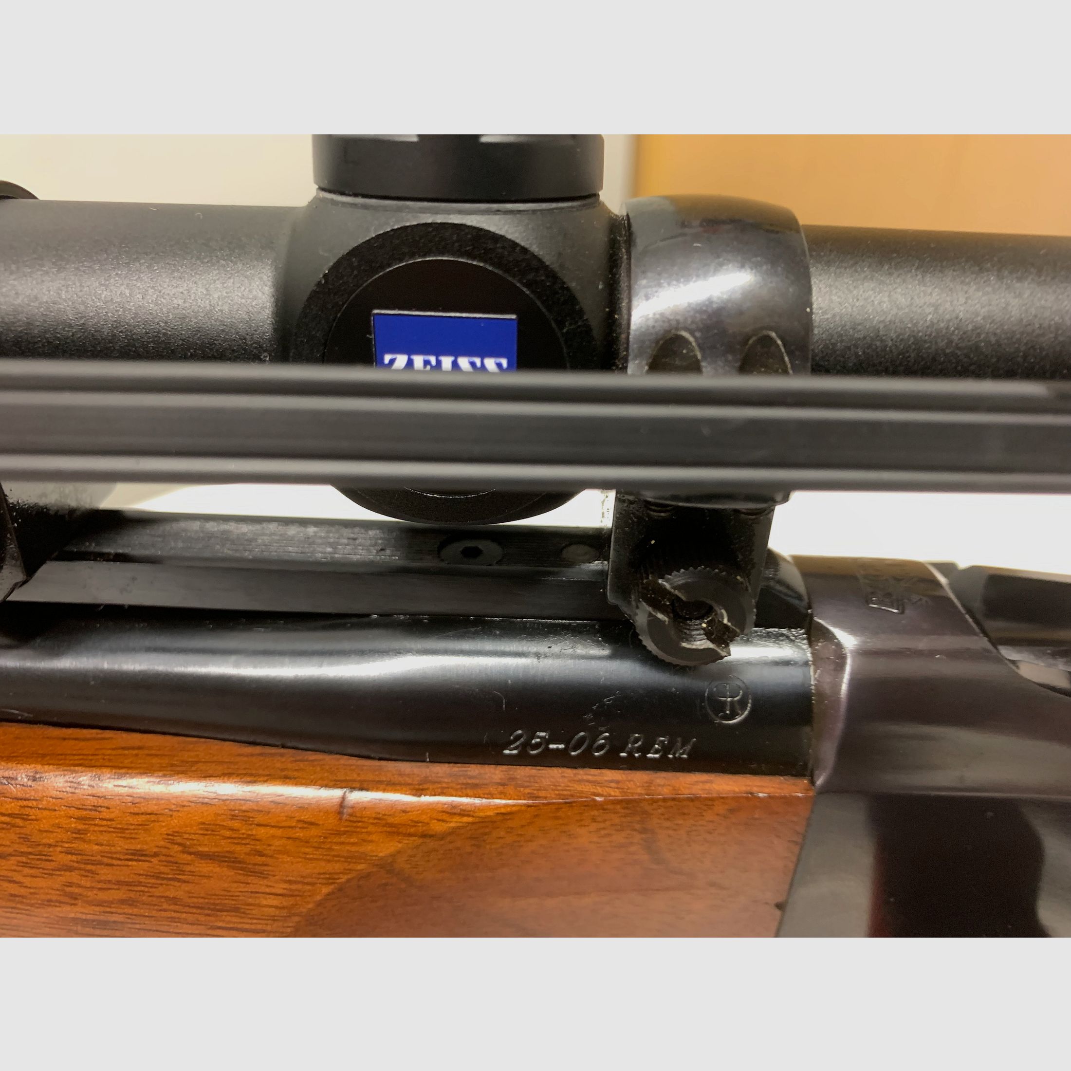 Ruger No.1 - 25-06 rem Fallblockbüchse + Zeiss 4-12x50