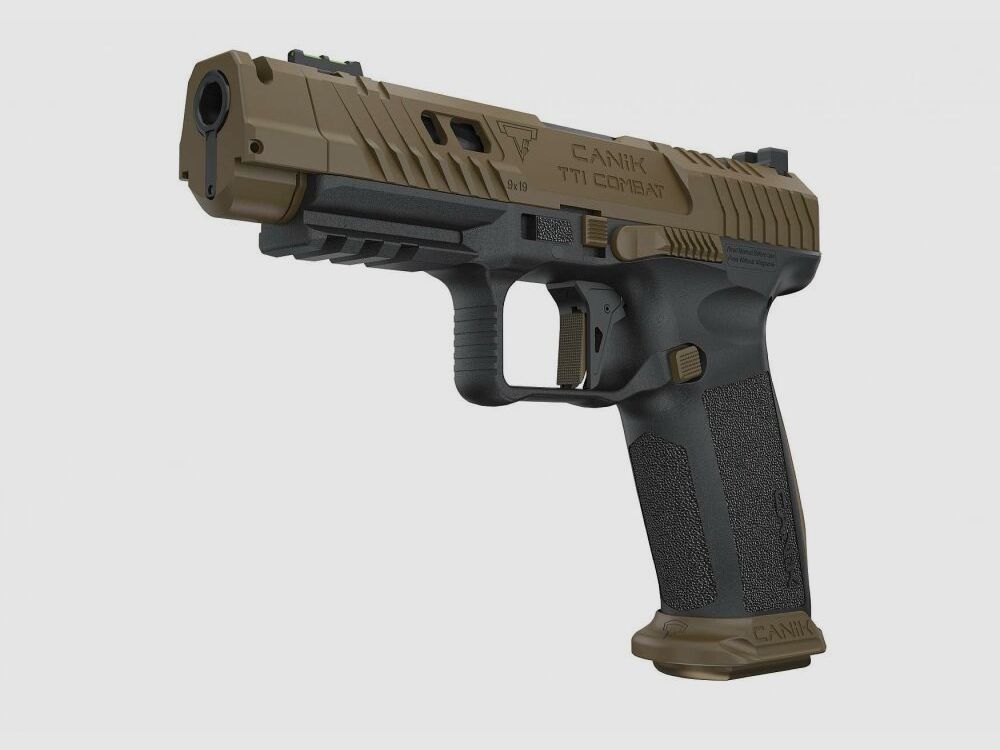 CANIK Superior Firearms CANIK TP9 TTI Combat Taran Tactical Innovations, Kal. 9x19, SAO 9 mm Luger Pistole