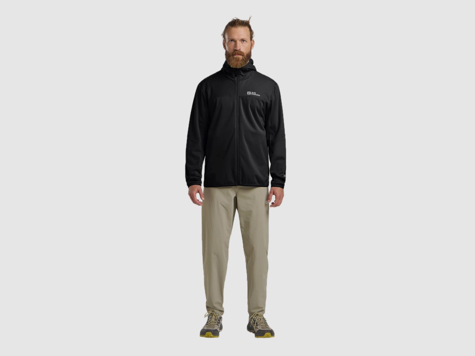 JACK WOLFSKIN Feldberg Hoody M Nero