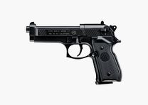 Pistolet CO2 Beretta 92F oksydowany kal. 4,5mm 8 strzałów
